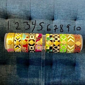 4, 7, 9 Spartina 449 Hinged Bracelets